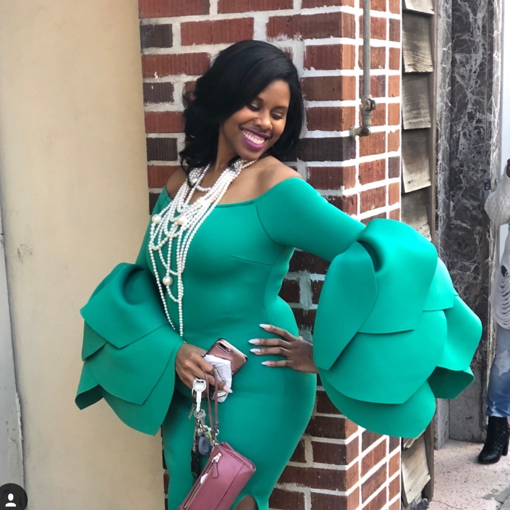 Amazing Green Dress